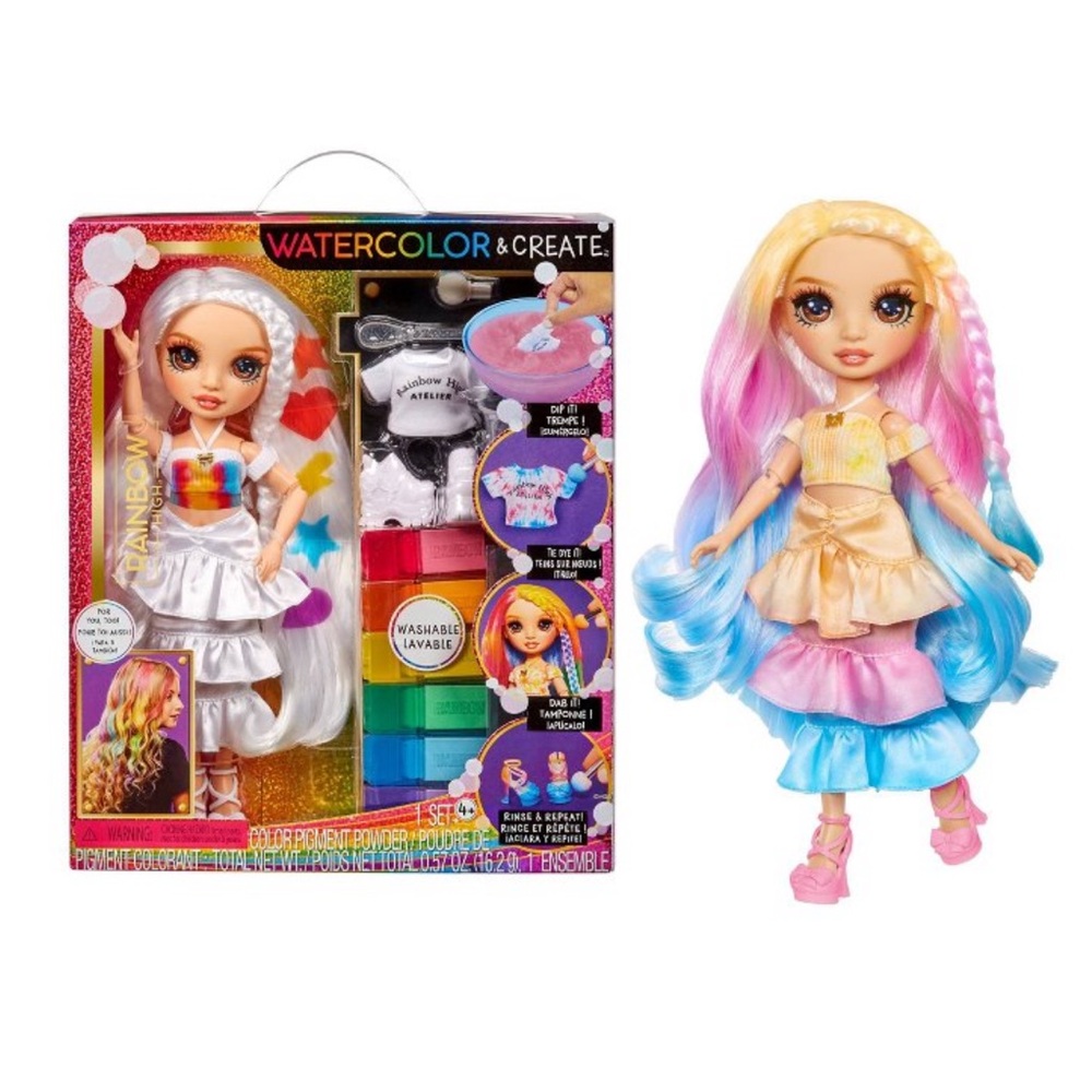 NEW Rainbow High Color and Create Doll